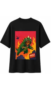 Dogzilla - Siyah T-Shirt 1